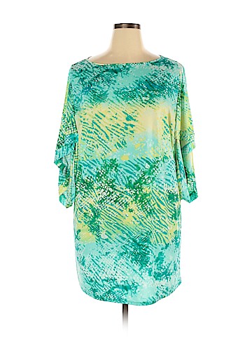 Swim by Cacique 3/4 Sleeve Top (view 1)