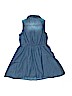 Justice 100% Cotton Blue Dress Size 8 - photo 2