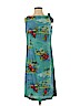 Carol Anderson Collection 100% Rayon Blue Casual Dress Size 2 (petite) - photo 1