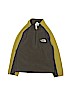 The North Face 100% Polyester Color Block Green Fleece Jacket Size XS (kids) - photo 1