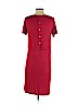 J.jill Red Casual Dress Size S (petite) - photo 2