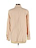 Lord & Taylor 100% Silk Tan Long Sleeve Silk Top Size 12 (petite) - photo 2