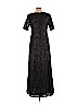 Adrianna Papell Black Cocktail Dress Size 12 (petite) - photo 2