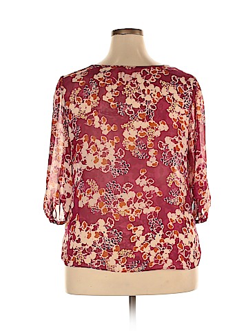 Elle 3/4 Sleeve Blouse (view 2)