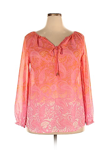 Charter Club Long Sleeve Blouse (view 1)