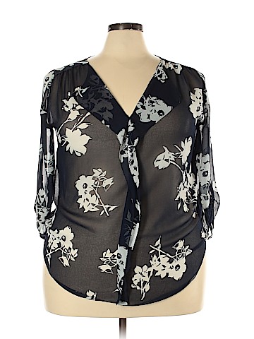 Lane Bryant Long Sleeve Blouse (view 1)