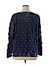 Lane Bryant 100% Cotton Blue Pullover Sweater Size 18 - 20 Plus - photo 2