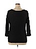 Renee C. Black 3/4 Sleeve Top Size 2X - photo 2