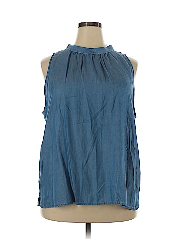 Crown & Ivy Sleeveless Blouse (view 1)