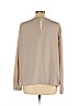Forever 21 100% Polyester Tan Long Sleeve Blouse Size L - photo 2