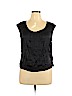 Studio M 100% Silk Black Sleeveless Silk Top Size XL - photo 1