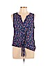 Lucky Brand 100% Rayon Blue Sleeveless Blouse Size L - photo 1