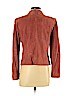 Anne Klein 100% Suede Pink Leather Jacket Size M (petite) - photo 2