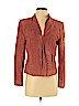 Anne Klein 100% Suede Pink Leather Jacket Size M (petite) - photo 1