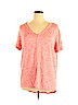 a.n.a. A New Approach Pink Short Sleeve Top Size 1X - photo 1