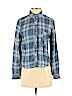 Rails Blue Long Sleeve Blouse Size XS - photo 1