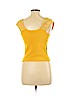 Free People 100% Cotton Yellow Sleeveless Top Size M - photo 2