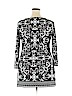 White House Black Market 100% Polyester Black Casual Dress Size XL - photo 2