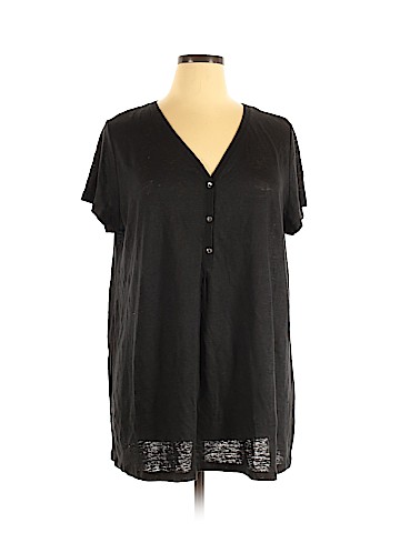 J.jill Short Sleeve Henley (view 1)