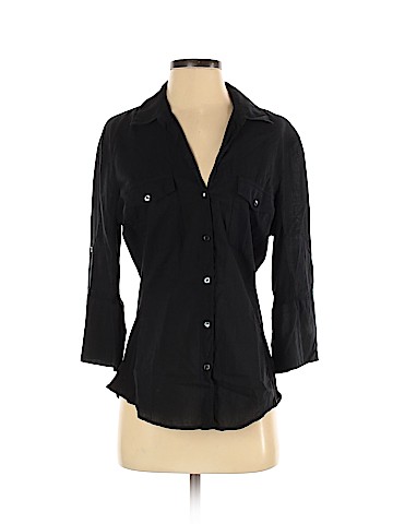 James Perse 3/4 Sleeve Button-Down Shirt (view 1)