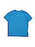 Nike 100% Polyester Blue Active T-Shirt Size M (youth) - photo 1