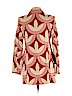 J. McLaughlin 100% Cotton Red Coat Size 6 - photo 2