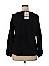 Eyeshadow Black Long Sleeve Top Size L - photo 2