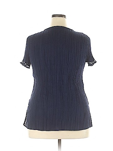 Unique Spectrum Short Sleeve Blouse (view 2)