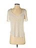 Splendid Ivory Short Sleeve Top Size XS - photo 1
