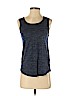 Margaret O'Leary Blue Sleeveless T-Shirt Size XS - photo 1