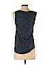 Margaret O'Leary Blue Sleeveless T-Shirt Size XS - photo 2