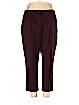 Lands' End Burgundy Khakis Size 16 - photo 1