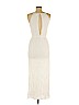 Aqua 100% Rayon White Casual Dress Size M - photo 2