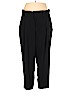 ELOQUII 100% Polyester Black Casual Pants Size 16 - photo 1