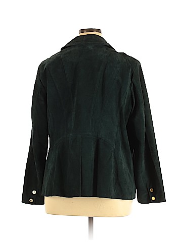 Isaac Mizrahi Leather Jacket (view 2)