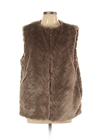 H&M Faux Fur Vest (view 1)