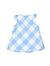 Just One Year by Carter's 100% Cotton Checkered-gingham Graphic Blue Dress 6-9 MO / 9 MO - photo 2