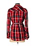 Isabel Maternity 100% Rayon Red Long Sleeve Button-Down Shirt Size S - photo 2