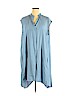 RACHEL Rachel Roy 100% Lyocell Blue Casual Dress Size 3X - photo 1
