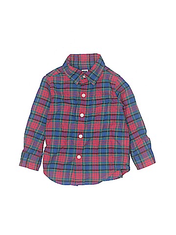 Janie and Jack Long Sleeve Button-Down Shirt (view 1)