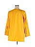 ELOQUII Yellow Long Sleeve Blouse Size 16 - photo 2