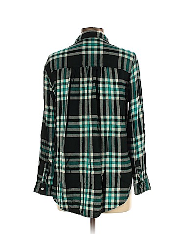 American Eagle Outfitters Long Sleeve Button-Down Shirt (view 2)