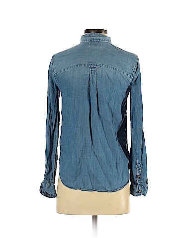 American Eagle Outfitters Long Sleeve Button-Down Shirt (view 2)