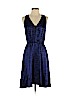 Rebecca Taylor 100% Silk Blue Casual Dress Size 2 - photo 1