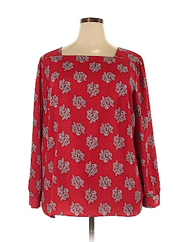 Ann Taylor LOFT Outlet Long Sleeve Blouse (view 1)