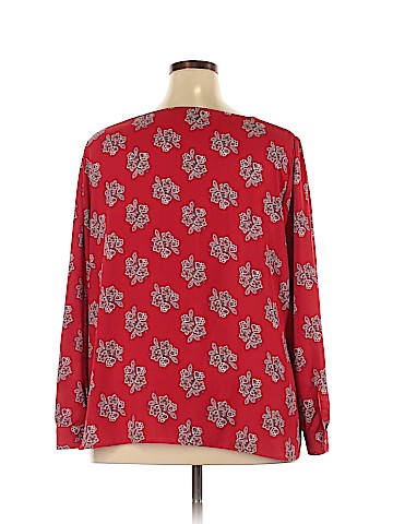 Ann Taylor LOFT Outlet Long Sleeve Blouse (view 2)