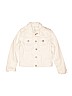 Gap Kids Solid White Denim Jacket Size S (kids) - photo 1