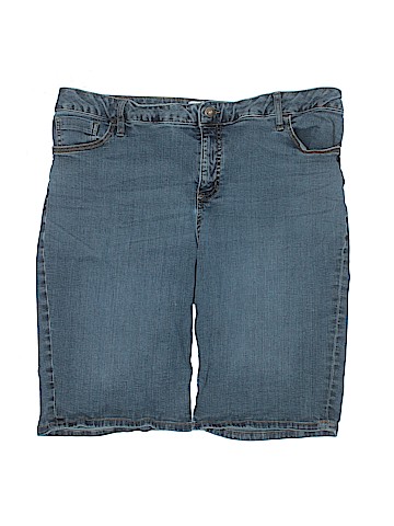St. John's Bay Denim Shorts (view 1)