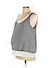 Gap - Maternity 100% Rayon Gray Sleeveless Top Size L - photo 1
