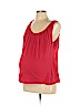 Oh Baby By Motherhood Red Sleeveless T-Shirt Size L - photo 1